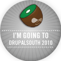 I'm going to DrupalSouth 2010.
